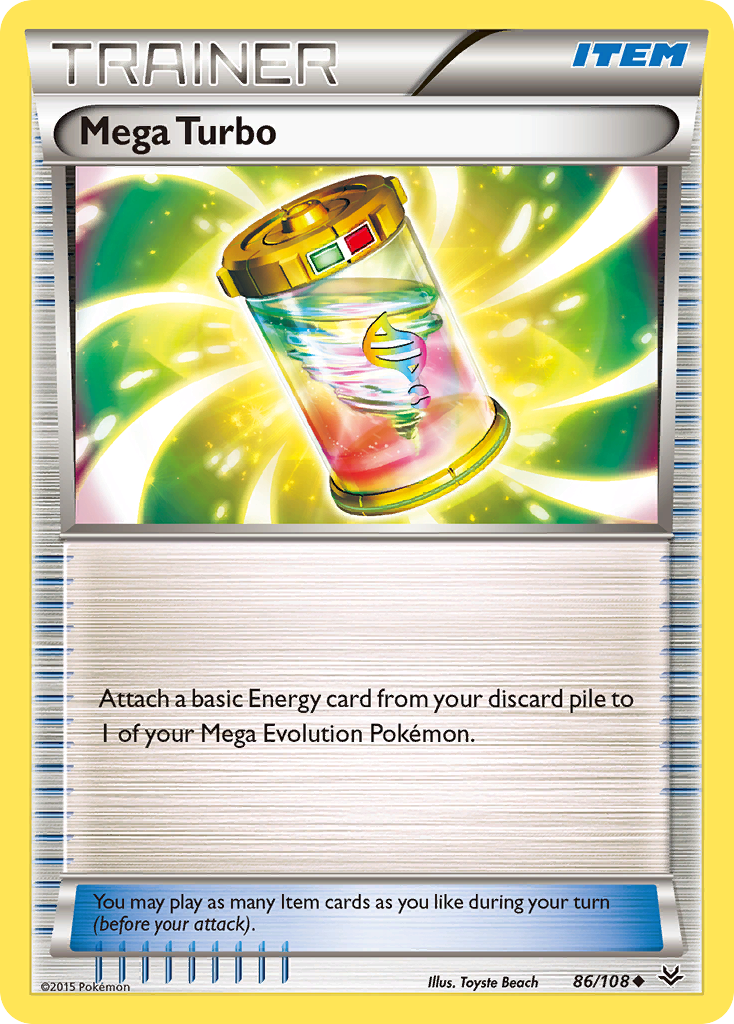 Mega Turbo (86/108) [XY: Roaring Skies] | Nerdhalla Games