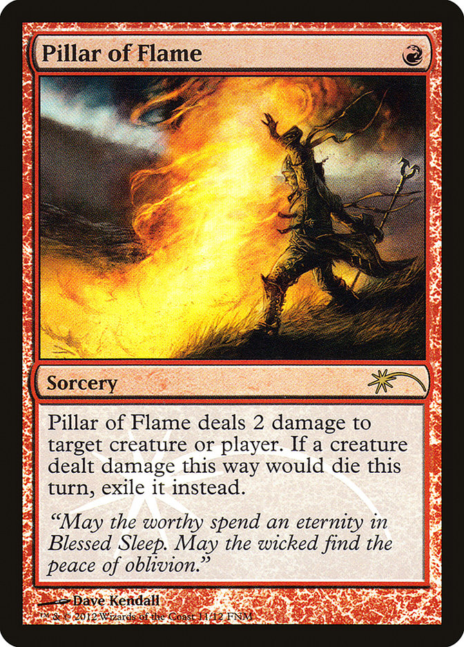 Pillar of Flame [Friday Night Magic 2012] | Nerdhalla Games