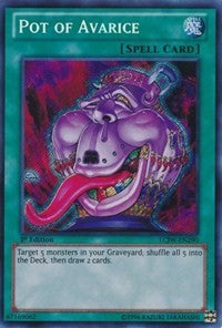 Pot of Avarice [LCJW-EN290] Secret Rare | Nerdhalla Games