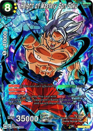 Height of Mastery Son Goku (SPR) [BT4-075] | Nerdhalla Games