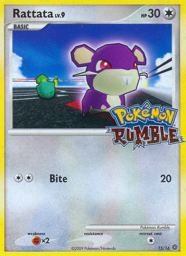 Rattata (15/16) [Pokémon Rumble] | Nerdhalla Games