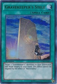 Gravekeeper's Stele [LCJW-EN261] Ultra Rare | Nerdhalla Games