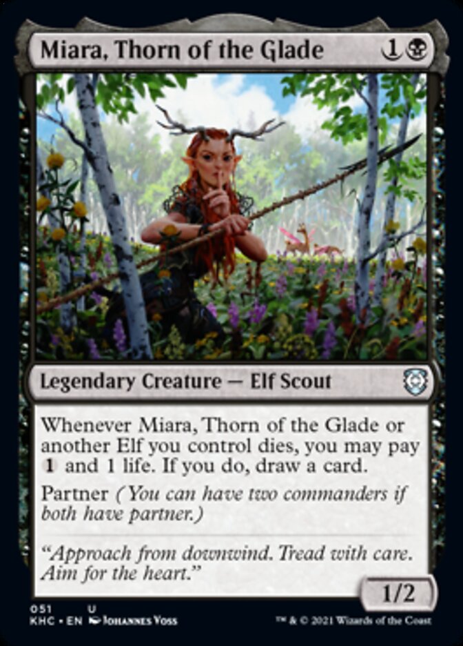 Miara, Thorn of the Glade [Kaldheim Commander] | Nerdhalla Games