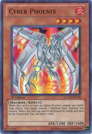 Cyber Phoenix [LCGX-EN178] Ultra Rare | Nerdhalla Games