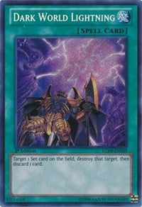 Dark World Lightning [LCJW-EN249] Secret Rare | Nerdhalla Games