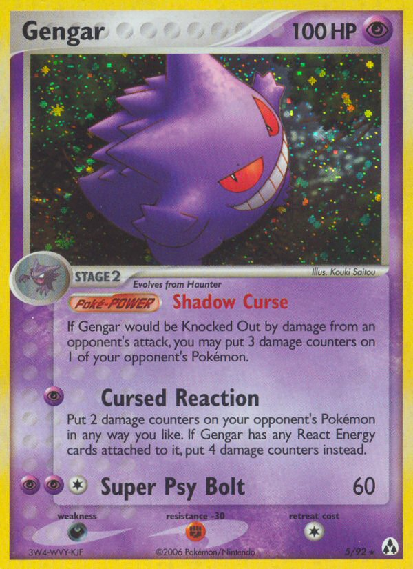 Gengar (5/92) [EX: Legend Maker] | Nerdhalla Games