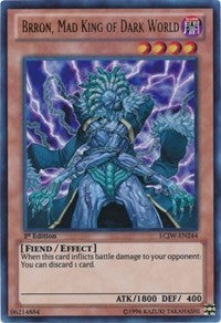 Brron, Mad King of Dark World [LCJW-EN244] Ultra Rare | Nerdhalla Games