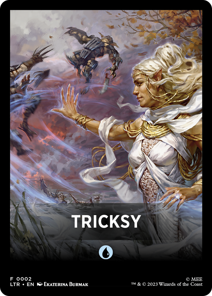 Tricksy Theme Card [The Lord of the Rings: Tales of Middle-Earth Tokens] | Nerdhalla Games