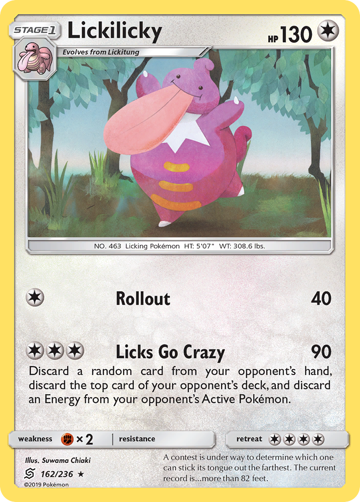 Lickilicky (162/236) [Sun & Moon: Unified Minds] | Nerdhalla Games