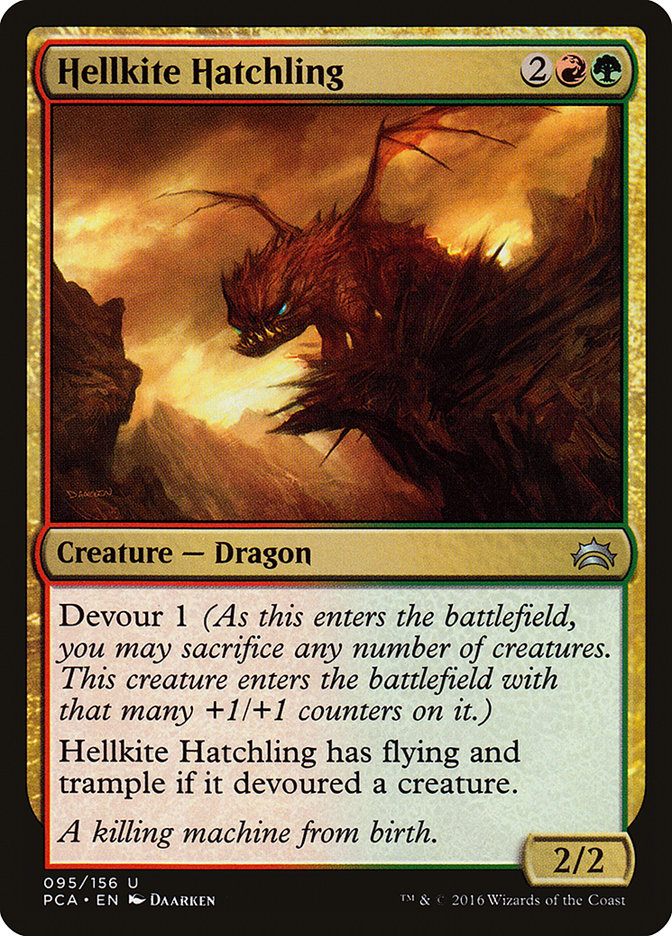 Hellkite Hatchling [Planechase Anthology] | Nerdhalla Games