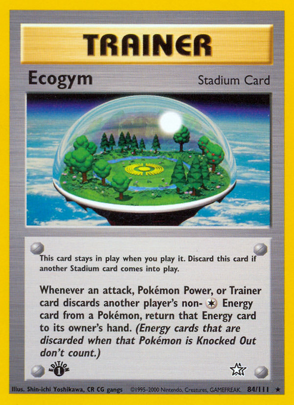 Ecogym (84/111) [Neo Genesis 1st Edition] | Nerdhalla Games