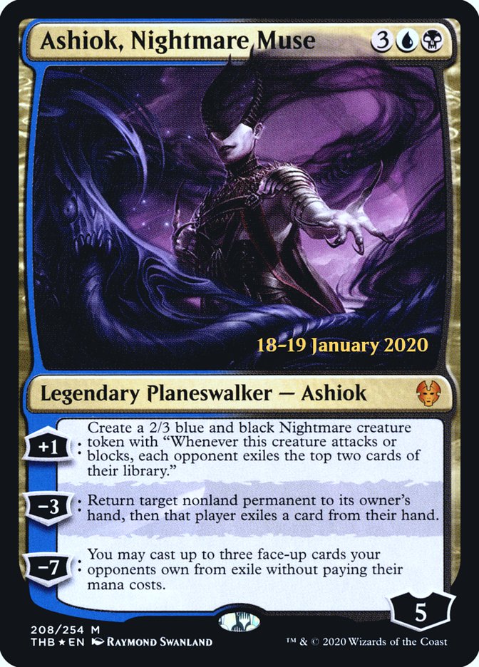 Ashiok, Nightmare Muse [Theros Beyond Death Prerelease Promos] | Nerdhalla Games