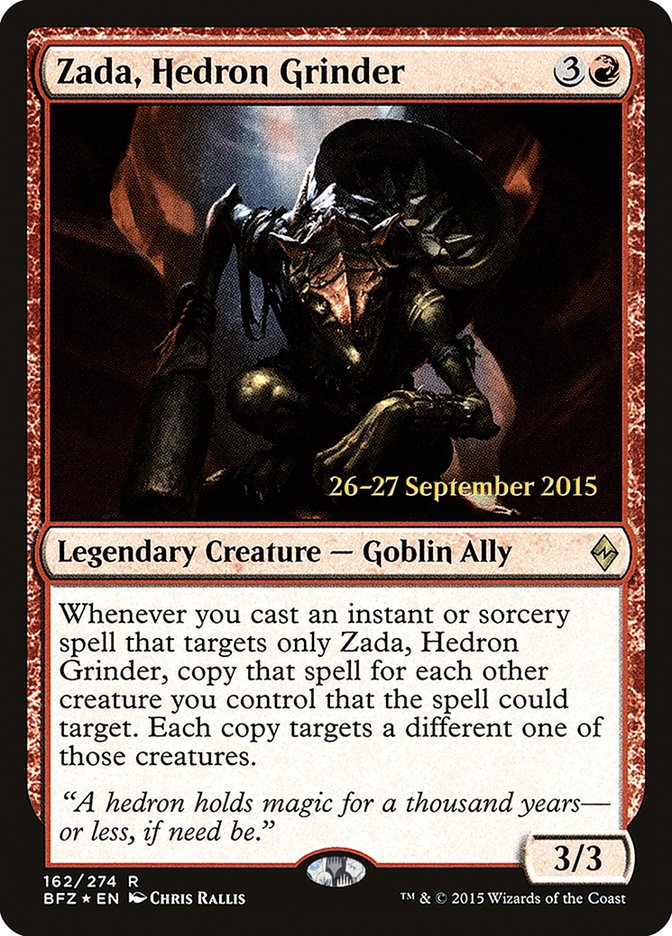 Zada, Hedron Grinder  [Battle for Zendikar Prerelease Promos] | Nerdhalla Games