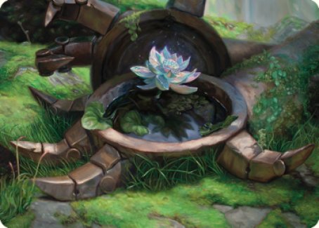 Timeless Lotus Art Card [Dominaria United Art Series] | Nerdhalla Games