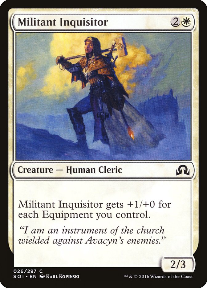 Militant Inquisitor [Shadows over Innistrad] | Nerdhalla Games