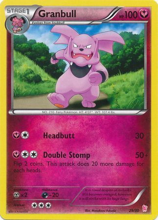 Granbull (29/30) [XY: Trainer Kit - Sylveon] | Nerdhalla Games