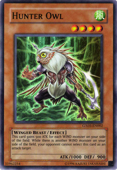 Hunter Owl [GX03-EN002] Super Rare | Nerdhalla Games