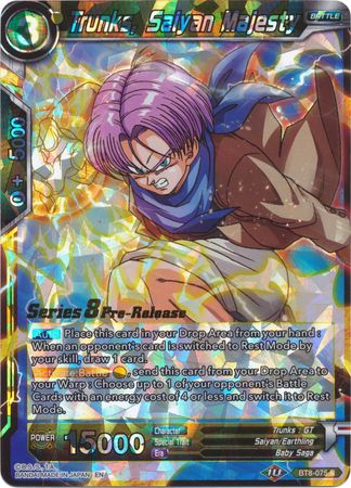 Trunks, Saiyan Majesty [BT8-075_PR] | Nerdhalla Games