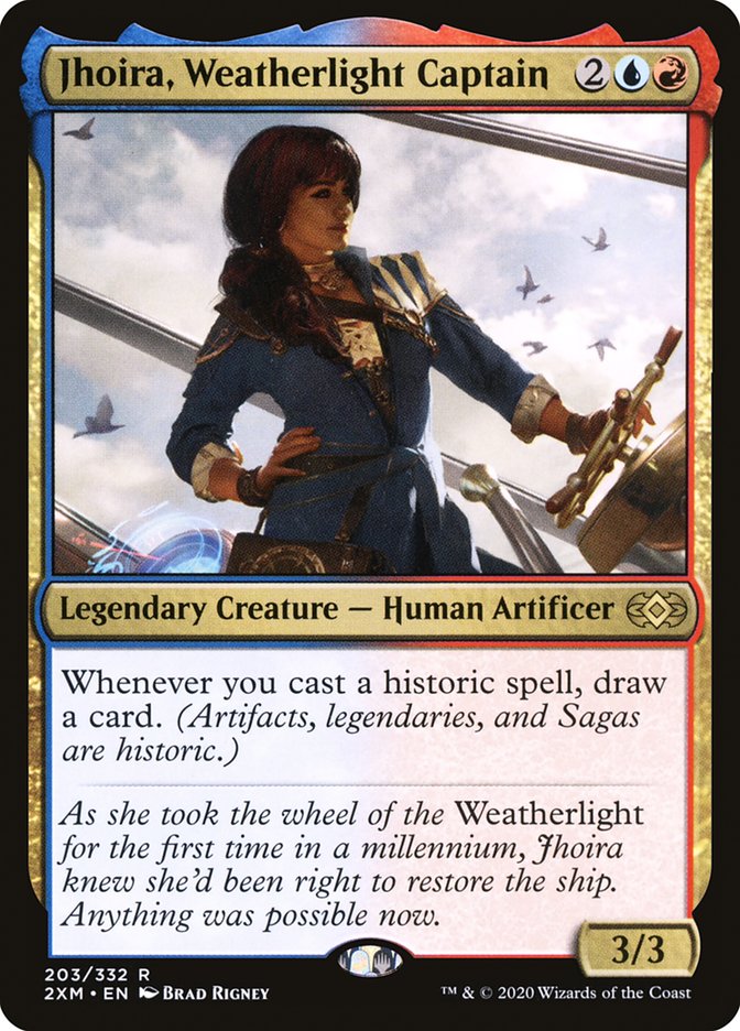 Jhoira, Weatherlight Captain [Double Masters] | Nerdhalla Games