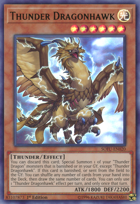 Thunder Dragonhawk [SOFU-EN020] Ultra Rare | Nerdhalla Games