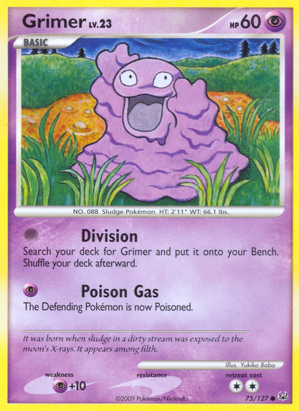 Grimer (75/127) [Platinum: Base Set] | Nerdhalla Games