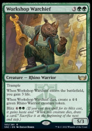 Workshop Warchief (Promo Pack) [Streets of New Capenna Promos] | Nerdhalla Games