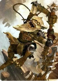 Teeterpeak Ambusher Art Card [Zendikar Rising Art Series] | Nerdhalla Games