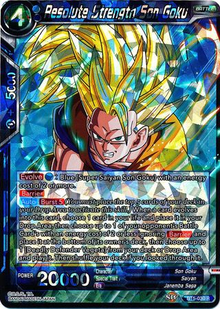 Resolute Strength Son Goku (BT5-030) [Miraculous Revival] | Nerdhalla Games