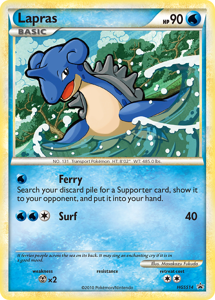 Lapras (HGSS14) [HeartGold & SoulSilver: Black Star Promos] | Nerdhalla Games