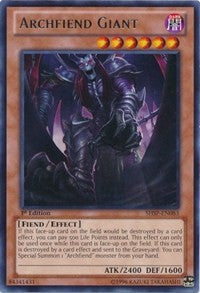 Archfiend Giant [SHSP-EN083] Rare | Nerdhalla Games