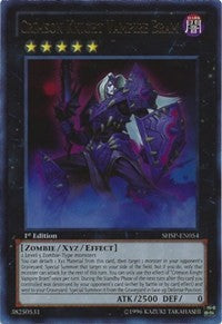 Crimson Knight Vampire Bram [SHSP-EN054] Ultra Rare | Nerdhalla Games