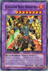 Gladiator Beast Heraklinos [TDGS-ENSE2] Super Rare | Nerdhalla Games