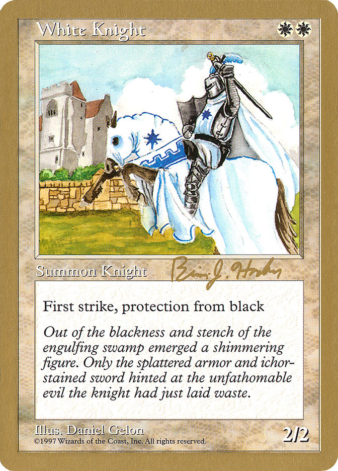 White Knight (Brian Hacker) [World Championship Decks 1998] | Nerdhalla Games