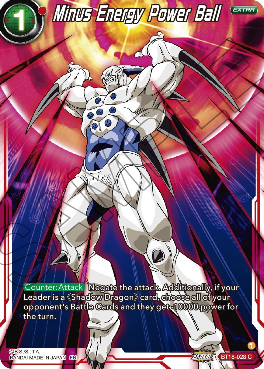 Minus Energy Power Ball (BT18-028) [Dawn of the Z-Legends] | Nerdhalla Games