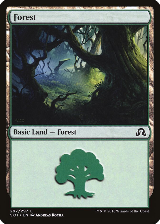 Forest (297) [Shadows over Innistrad] | Nerdhalla Games