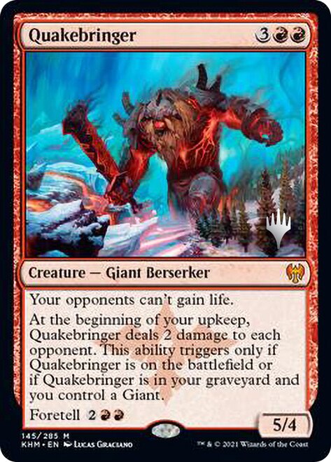 Quakebringer [Kaldheim Promo Pack] | Nerdhalla Games