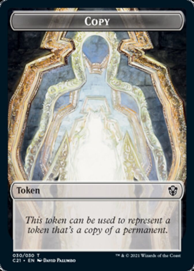 Copy // Fractal Token [Commander 2021 Tokens] | Nerdhalla Games