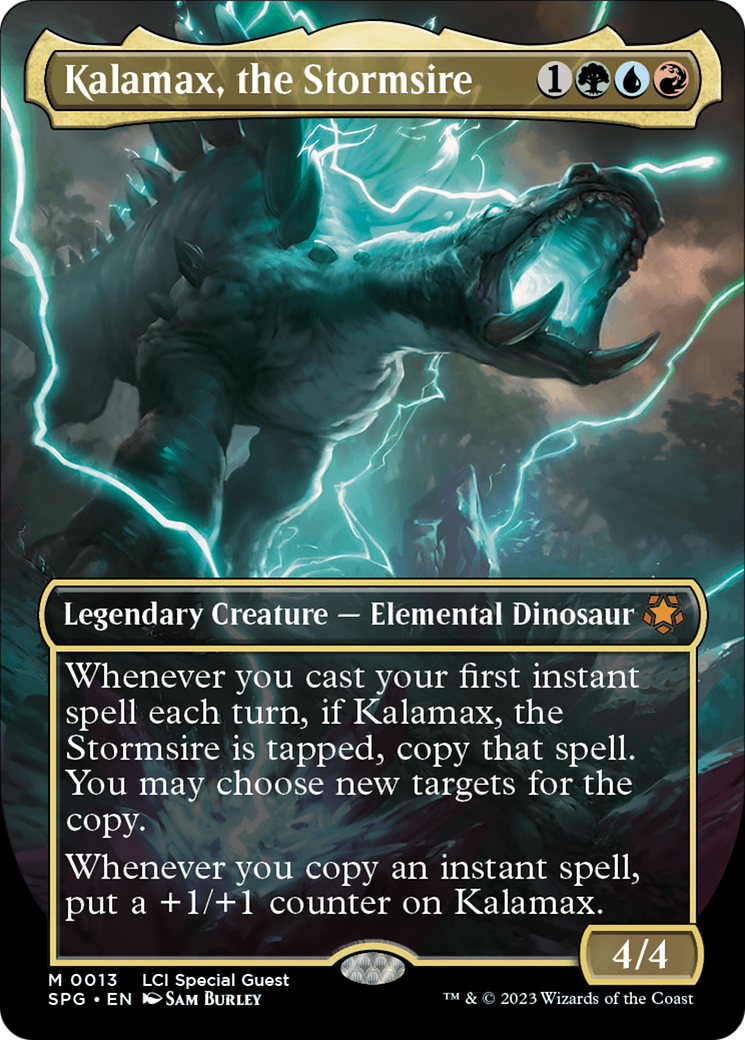 Kalamax, the Stormsire (Borderless) [The Lost Caverns of Ixalan Special Guests] | Nerdhalla Games