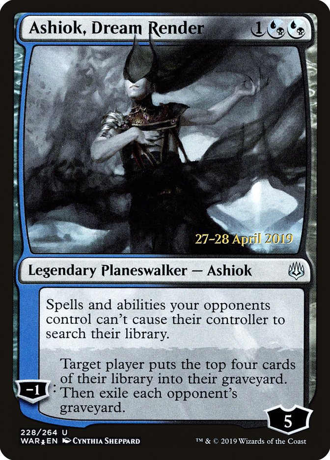 Ashiok, Dream Render  [War of the Spark Prerelease Promos] | Nerdhalla Games