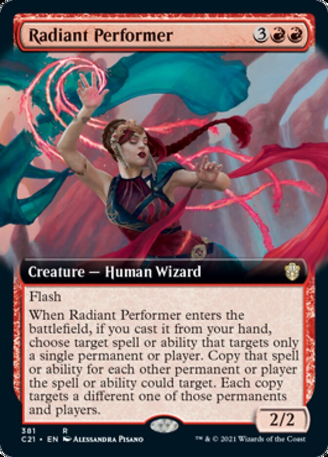 Radiant Performer (Extended) [Commander 2021] | Nerdhalla Games