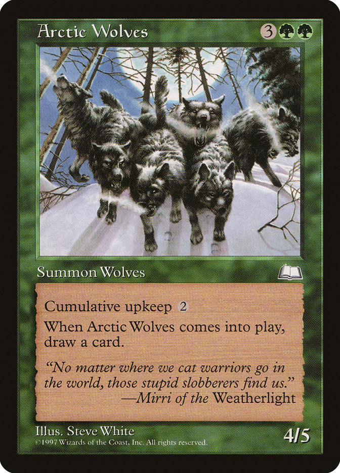 Arctic Wolves [Weatherlight] | Nerdhalla Games