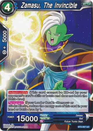 Zamasu, The Invincible [BT2-057] | Nerdhalla Games