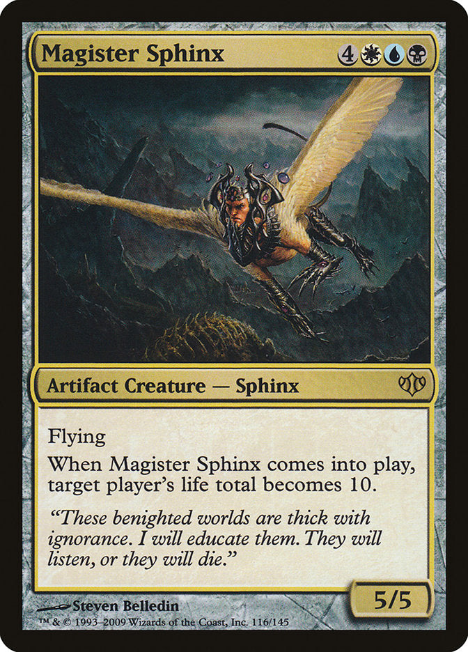 Magister Sphinx [Conflux] | Nerdhalla Games