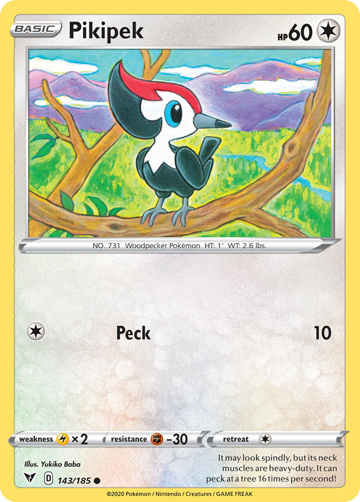 Pikipek (143/185) [Sword & Shield: Vivid Voltage] | Nerdhalla Games