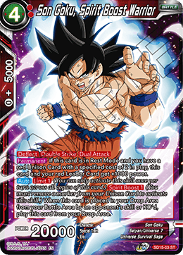 Son Goku, Spirit Boost Warrior (Starter Deck - Pride of the Saiyans) (SD15-03) [Cross Spirits] | Nerdhalla Games