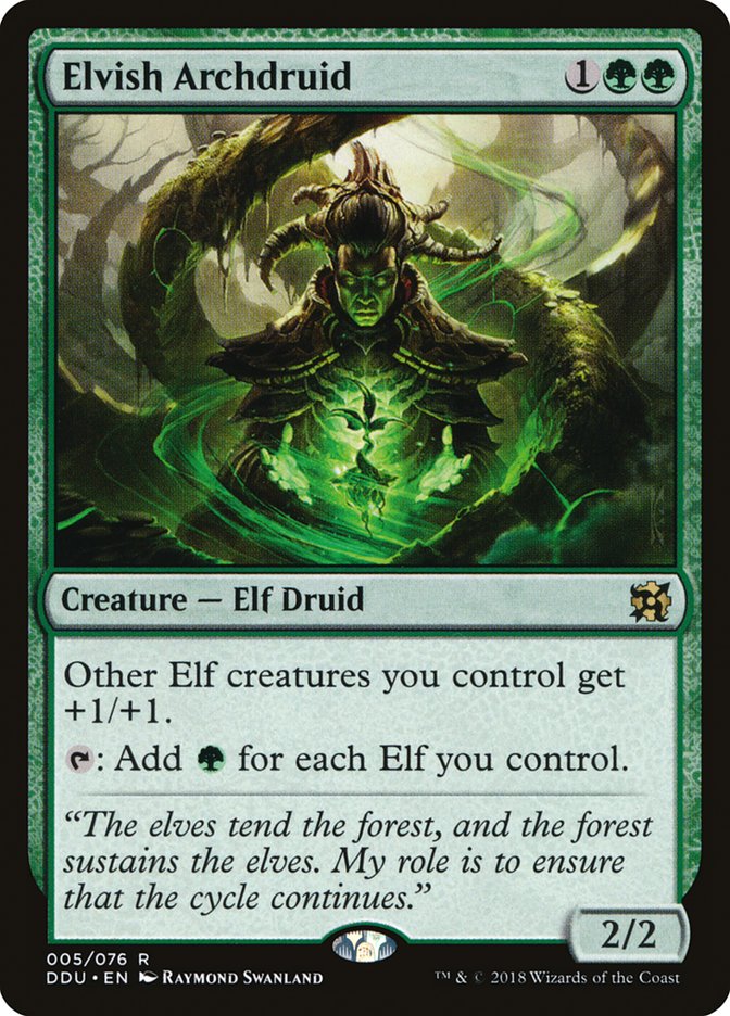 Elvish Archdruid [Duel Decks: Elves vs. Inventors] | Nerdhalla Games