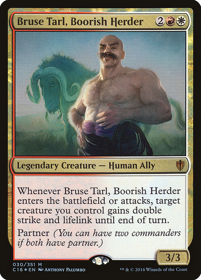 Bruse Tarl, Boorish Herder [Commander 2016] | Nerdhalla Games