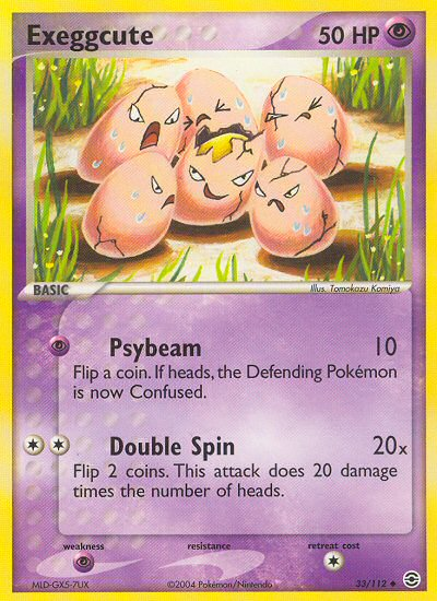 Exeggcute (33/112) [EX: FireRed & LeafGreen] | Nerdhalla Games