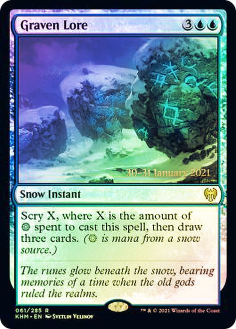 Graven Lore   [Kaldheim Prerelease Promos] | Nerdhalla Games