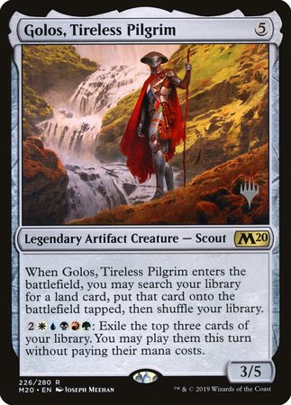 Golos, Tireless Pilgrim [Core Set 2020 Promos] | Nerdhalla Games